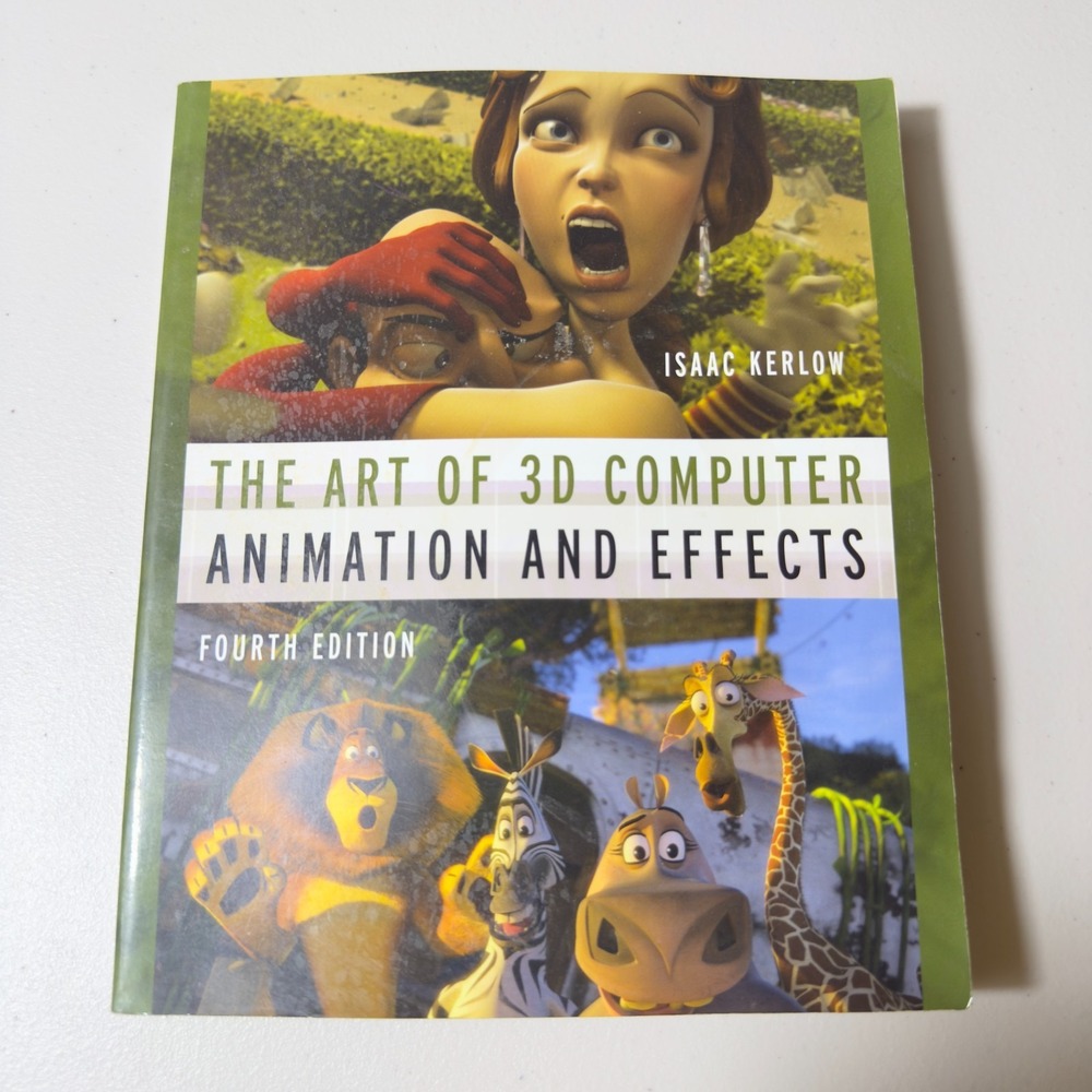 Wiley The Art of 3D Computer Animation and Effects 4th Ed Isaac Kerlow Textbook